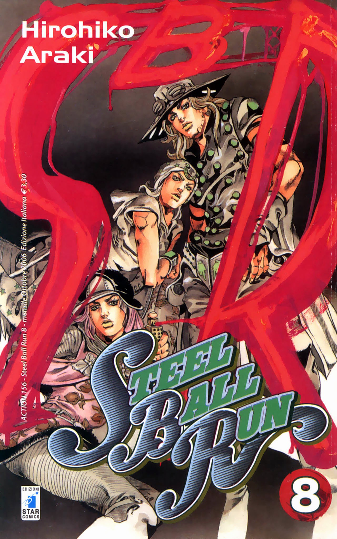 JoJo's Bizarre Adventure Part 7 - Steel Ball Run-Volume 8